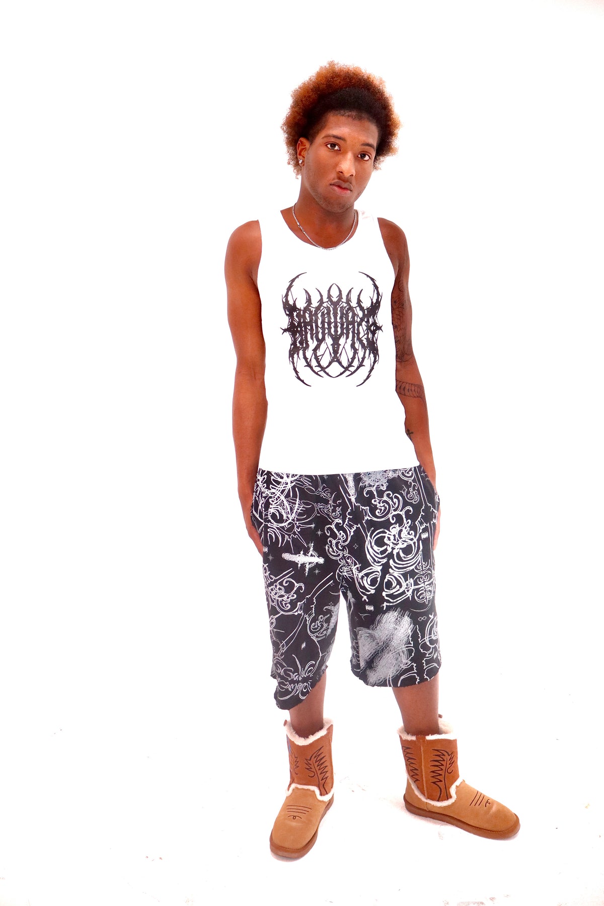 metal tanks white